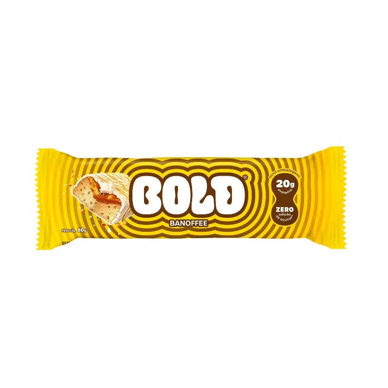 BOLD BAR BANOFFEE 60G  — BOLD