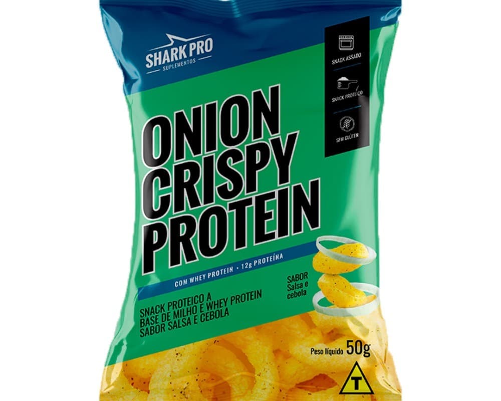 SHARK PRO ONION CRISP 50G SALSA E CEBOLA — SHARK PRO