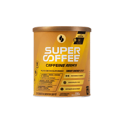 CAFFEINE ARMY SUPERCOFFEE PAÇOCA COM CHOCOLATE BRANCO 220G 