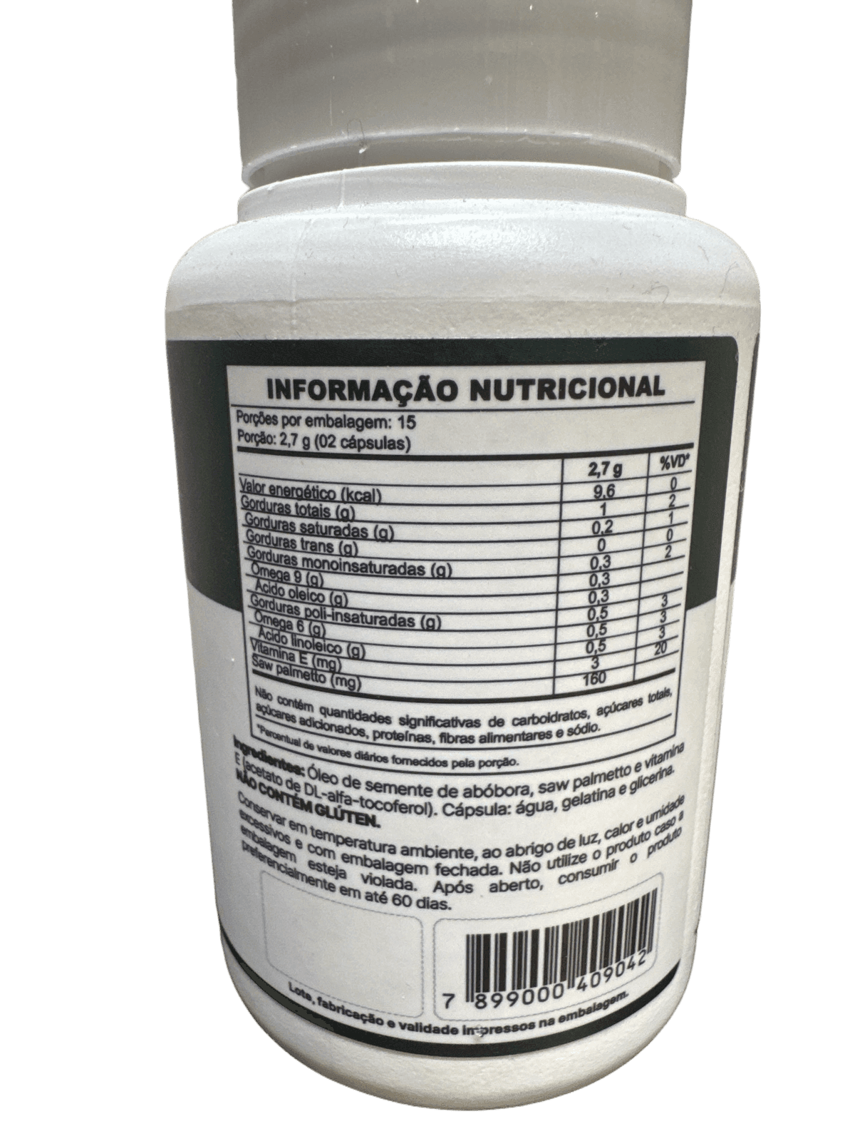 ÓLEO DE SEMENTE DE ABÓBORA + SAW PALMETTO 1340MG 60 CÁPSULAS — VEGETAL LABS