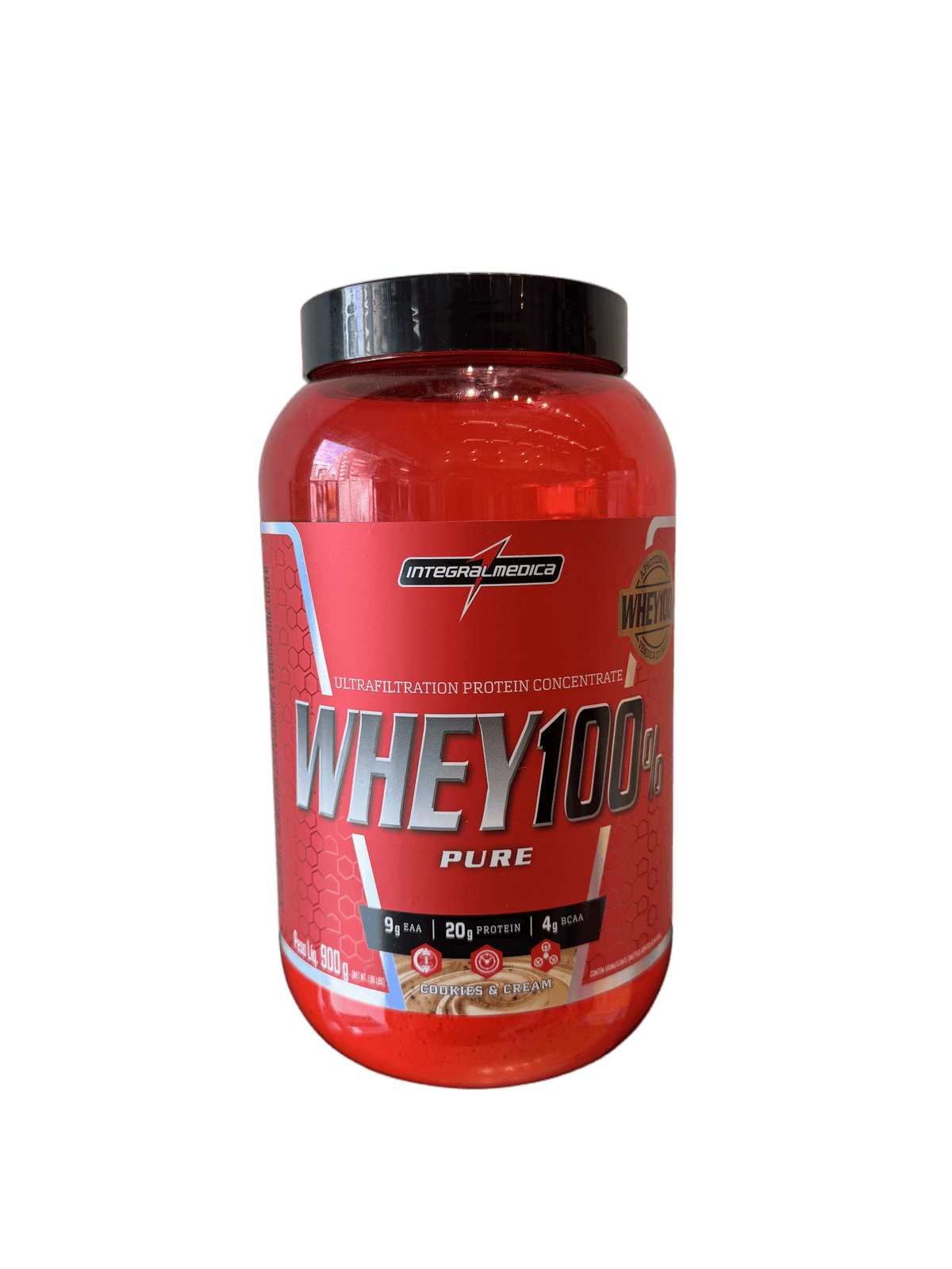 WHEY 100% PURE COOKIES 900G — INTEGRAL MÉDICA — INTEGRAL MEDICA — vista alternativa