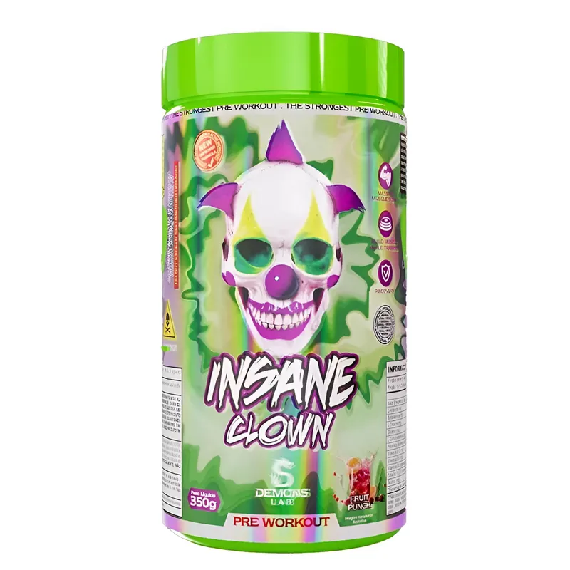 DEMONS LAB INSANE CLOWN 350G FRUIT PUNCH 