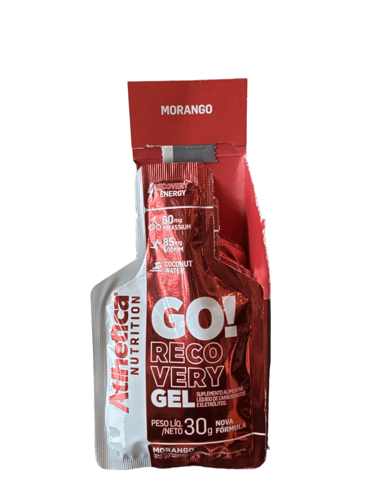 GO RECOVERY GEL ATLHETICA MORANGO 30G — ATLHETICA NUTRITION — vista alternativa