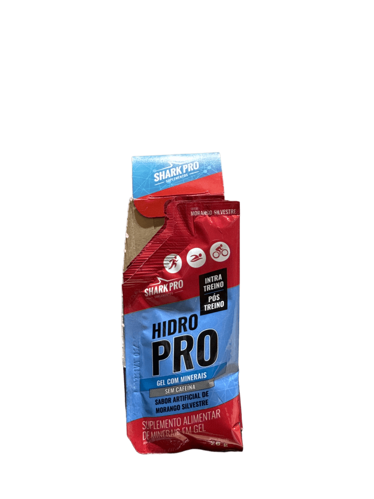 HIDRO PRO SHARK PRO MORANGO SILVESTRE 20G — SHARK PRO — vista alternativa