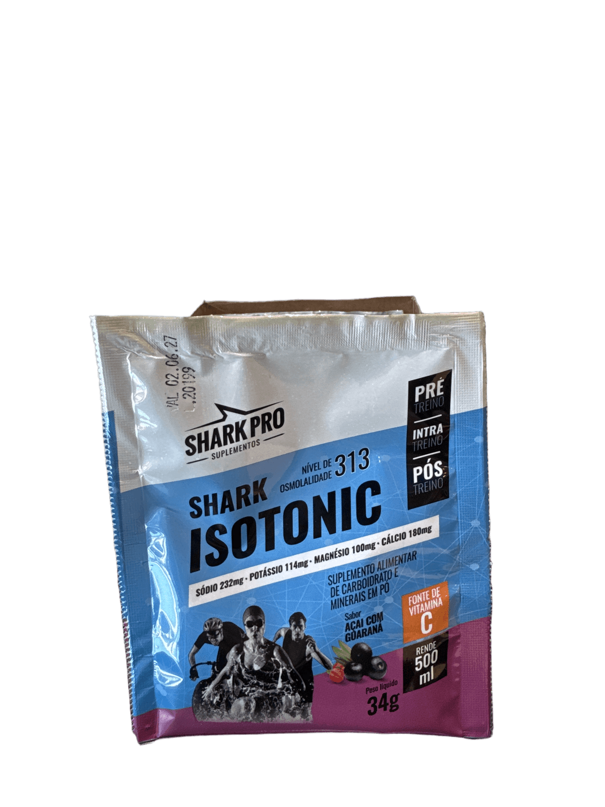 SHARK PRO SACHÊ ISOTÔNICO AÇAÍ COM GUARANÁ 34G — SHARK PRO — vista alternativa