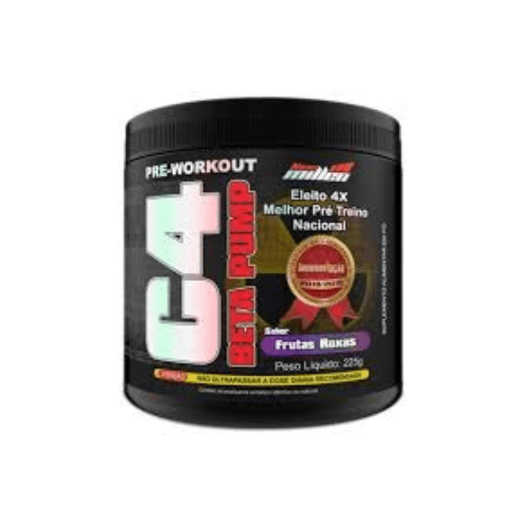 C4 Beta Pump Pre Workout Frutas Roxas 225g — New Millen — NEW MILLEN