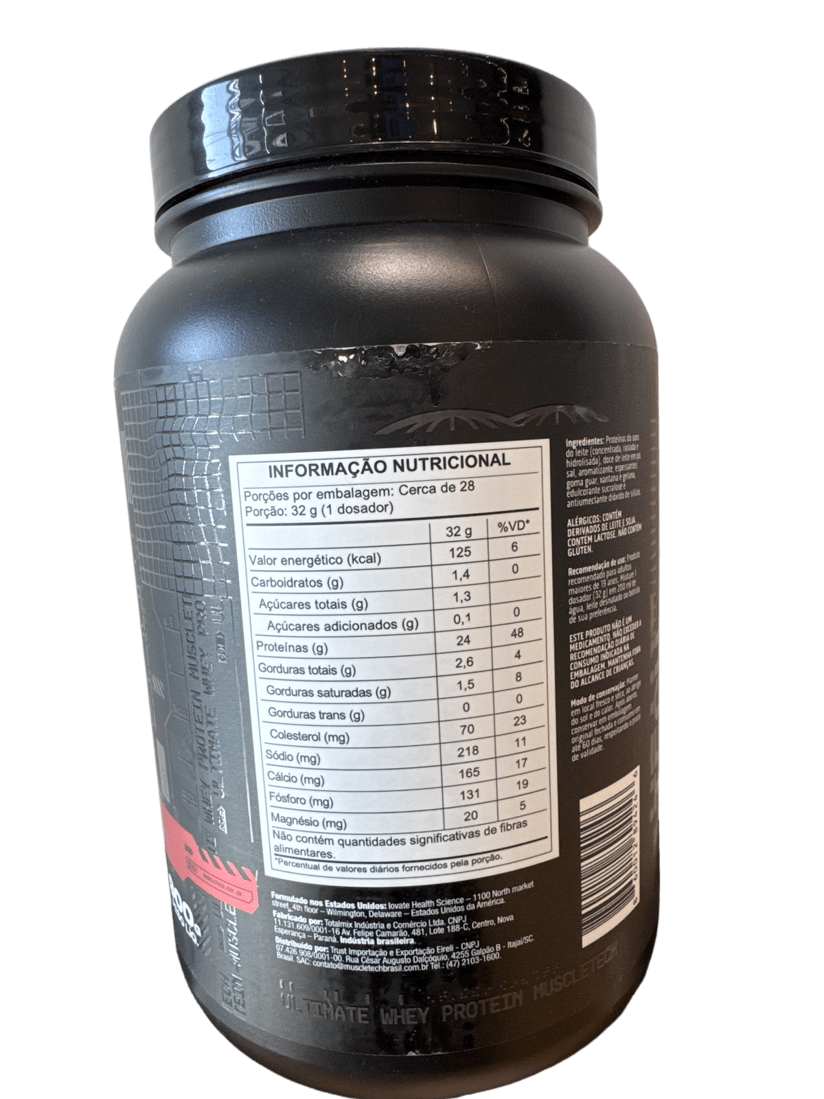 NITRO TECH WHEY DOCE DE LEITE 900G — MUSCLETECH — MUSCLETECH