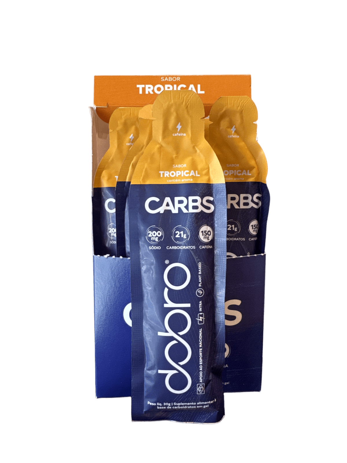 DOBRO CARBS GEL TROPICAL COM CAFEÍNA 30G — DOBRO — vista alternativa