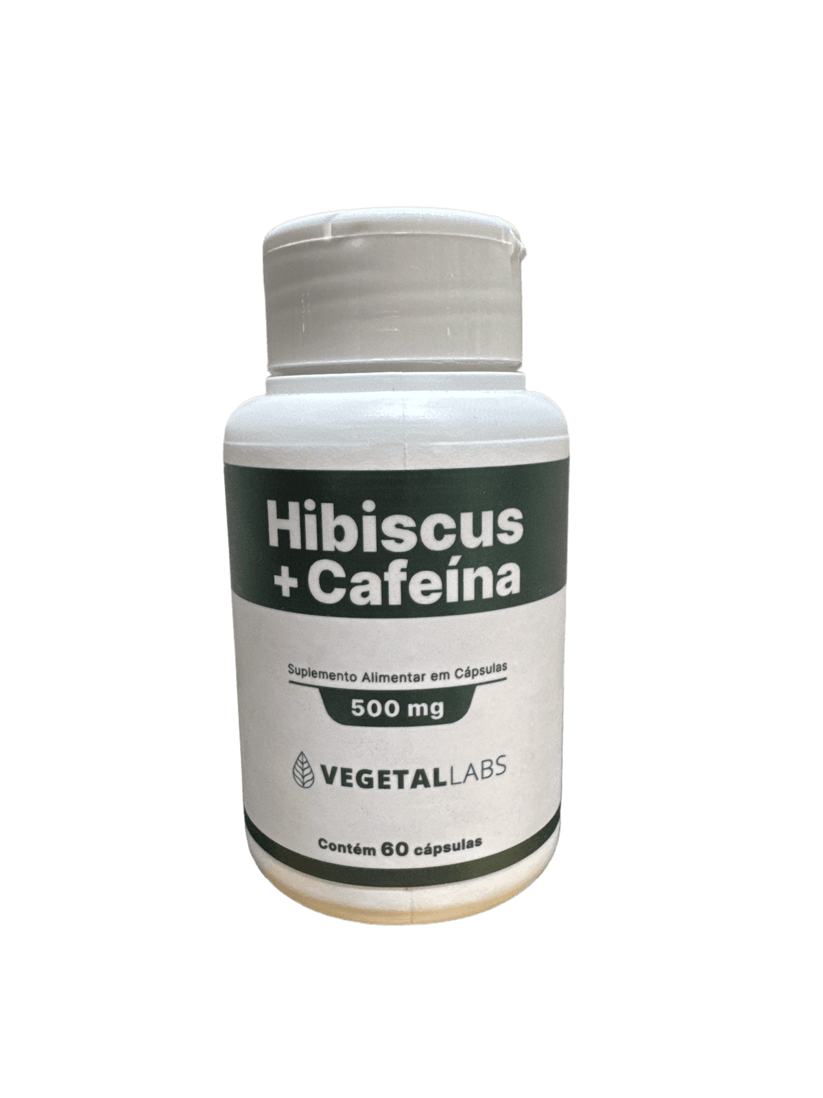 VEGETAL LABS HIBISCO COM CAFEÍNA 60 CÁPSULAS