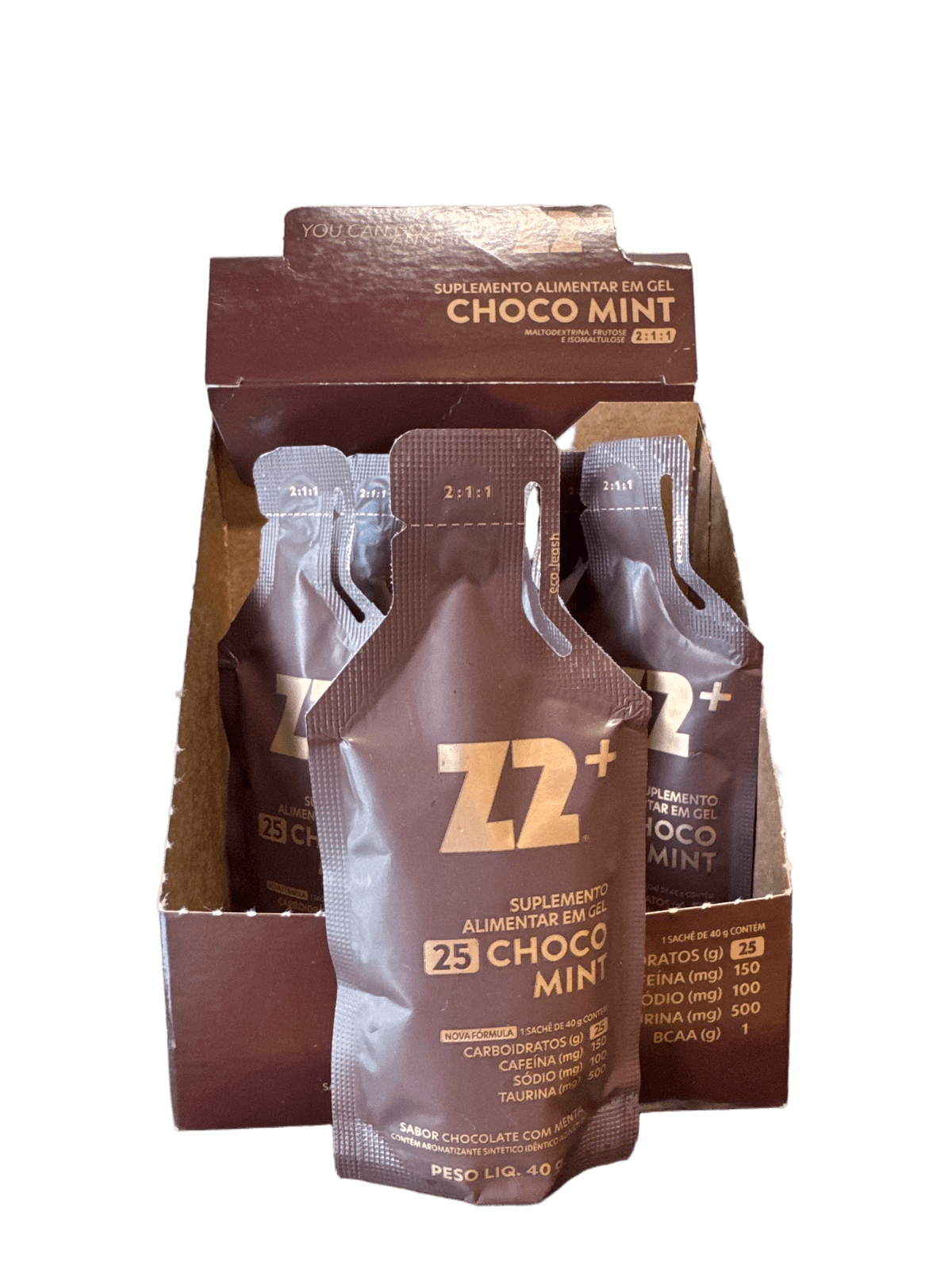ENERGY GEL CHOCO MINT+ 40G — Z2 — Z2 — vista alternativa
