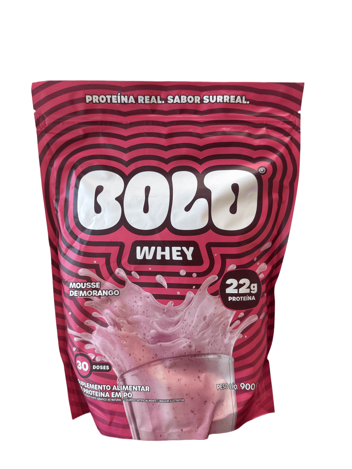 WHEY MOUSSE DE MORANGO REFIL 900G — BOLD — BOLD — vista alternativa