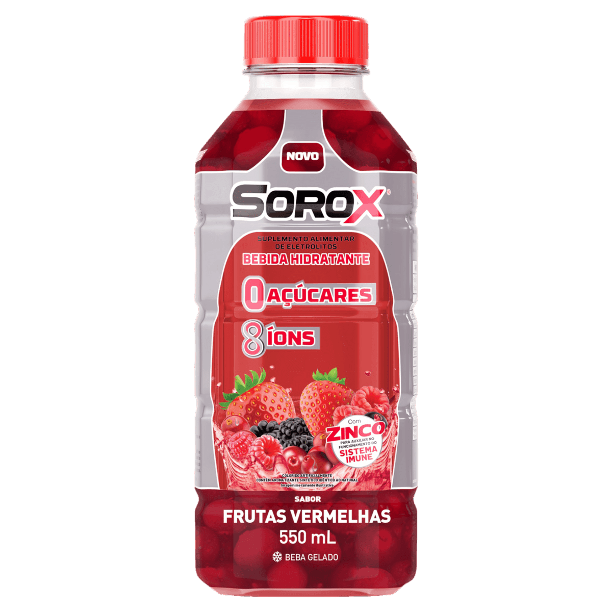 SOROX FRUTAS VERMELHAS 550ML