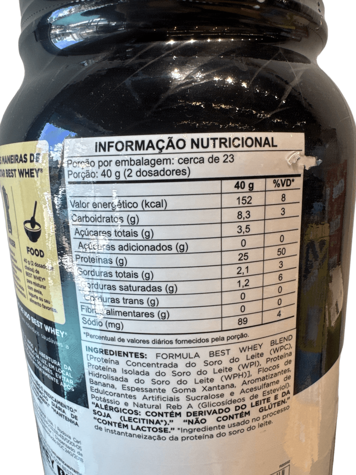 ATLHETICA BEST WHEY 900G BANANA CREAM GOURMET — ATLHETICA NUTRITION