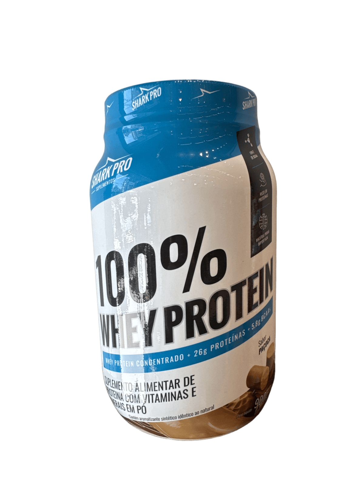 SHARK PRO 100% WHEY PROTEIN 900G PAÇOCA — SHARK PRO — vista alternativa