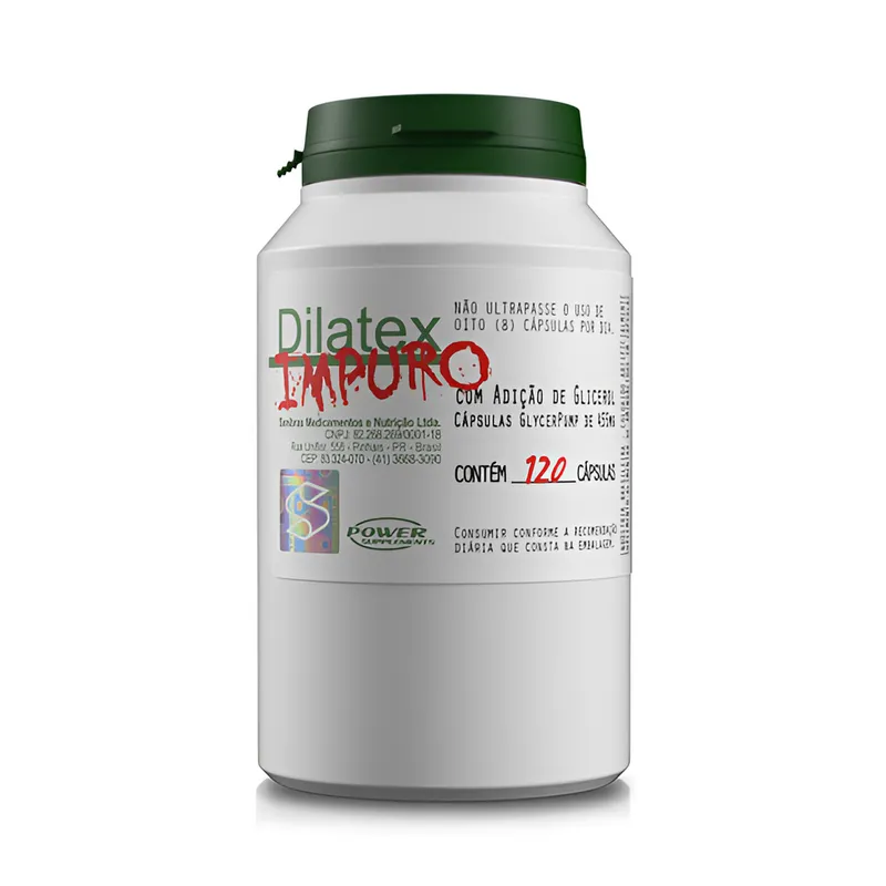Impuro Dilatex 120 Cápsulas — Power Supplements — POWER SUPPLEMENTS