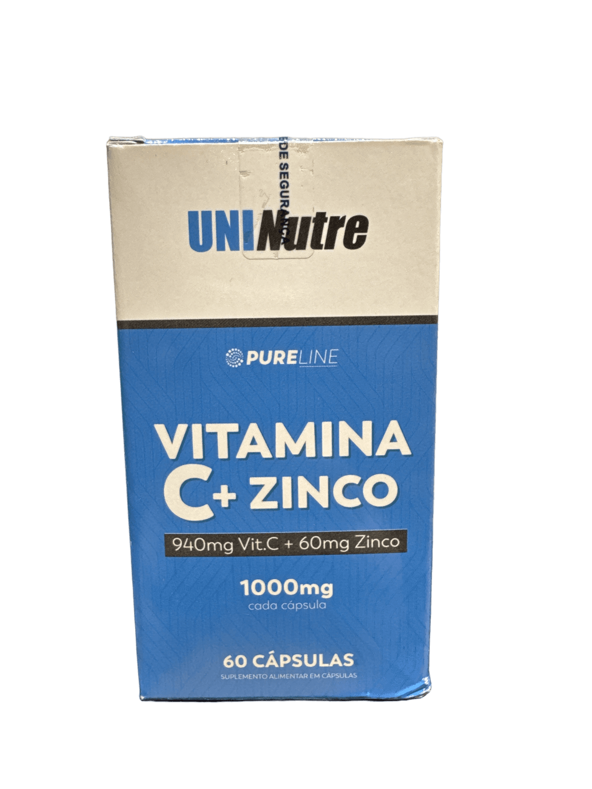 VITAMINA C + ZINCO 60 CÁPSULAS — UNINUTRE