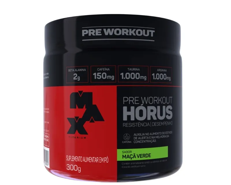 MAX TITANIUM HORUS MACA VERDE 300G 