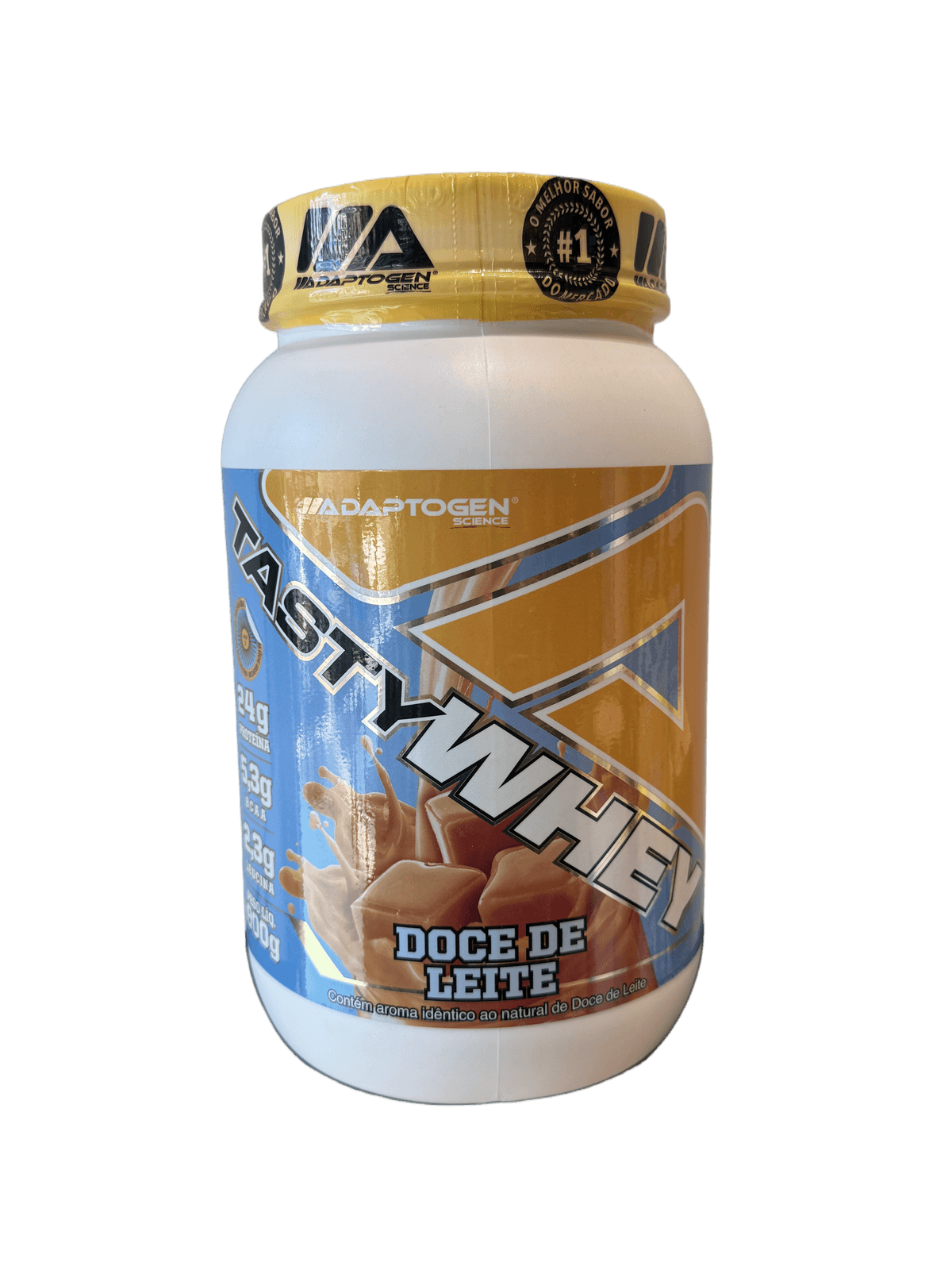TASTY WHEY DULCE DE LECHE 900G — ADAPTOGEN — ADAPTOGEN — vista alternativa
