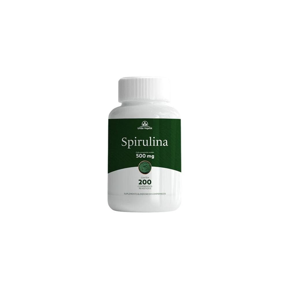 UNIÃO VEGETAL SPIRULINA 200 TABLETES — UNIAO VEGETAL
