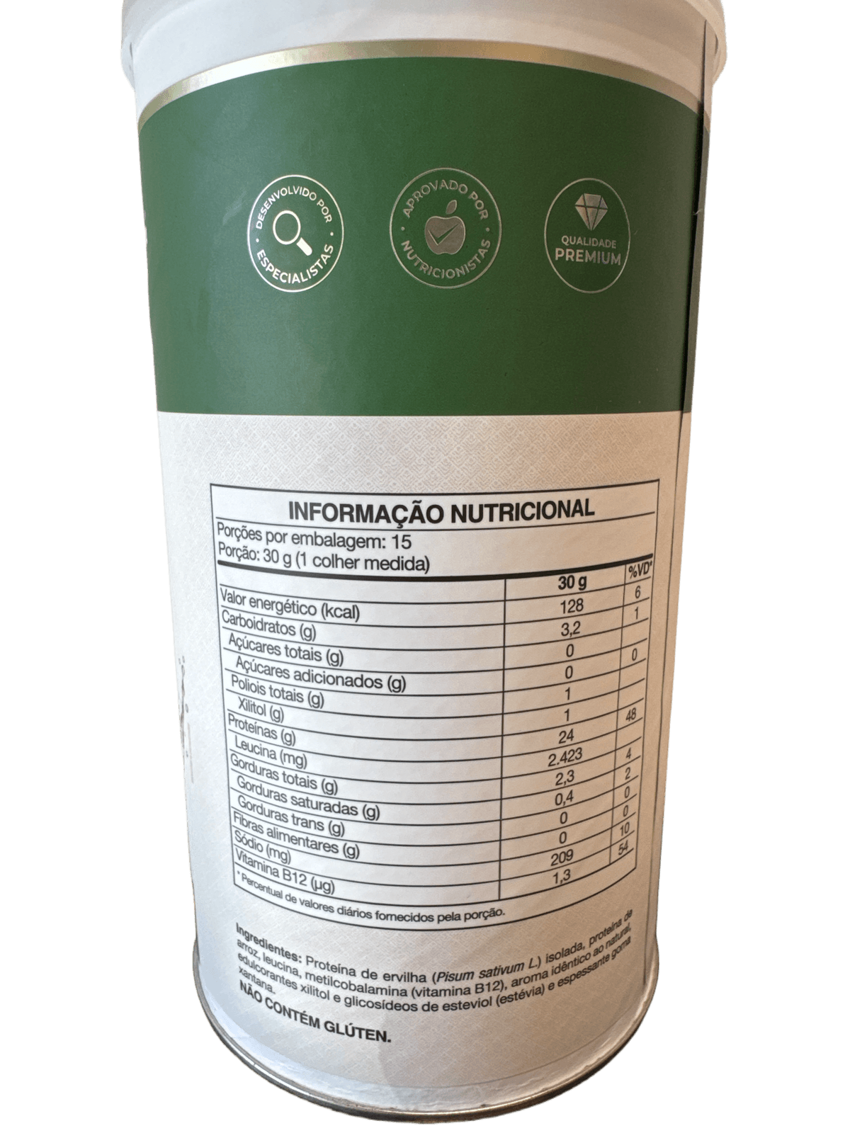 ISOFORT PLANT BAUNILHA 450G — VITAFOR — VITAFOR