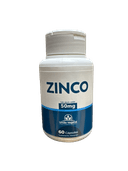 ZINCO 50MG 60 CÁPSULAS — UNIÃO VEGETAL