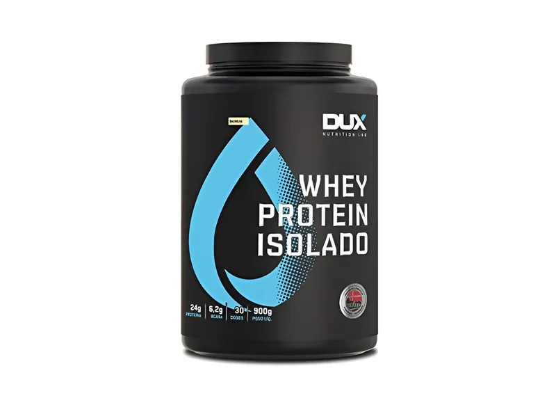 Whey Protein Isolado Baunilha 900g — Dux — DUX