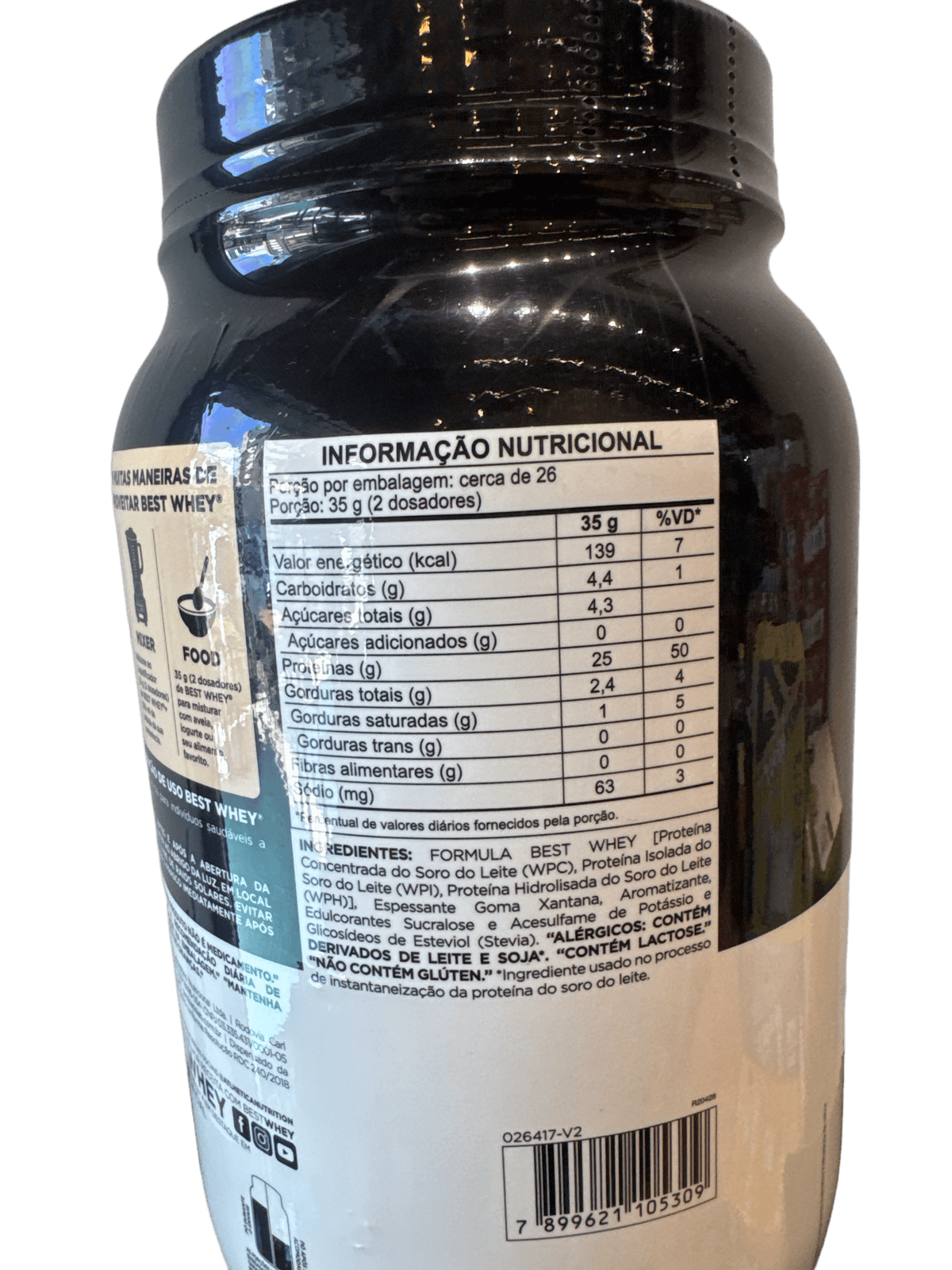 BEST WHEY VANILLA CREAM 900G — ATLHETICA — ATLHETICA NUTRITION