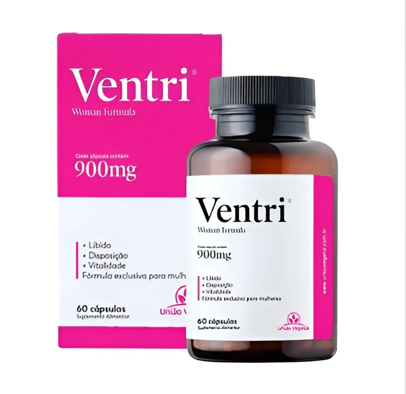 UNIÃO VEGETAL VENTRI 60 CAPS