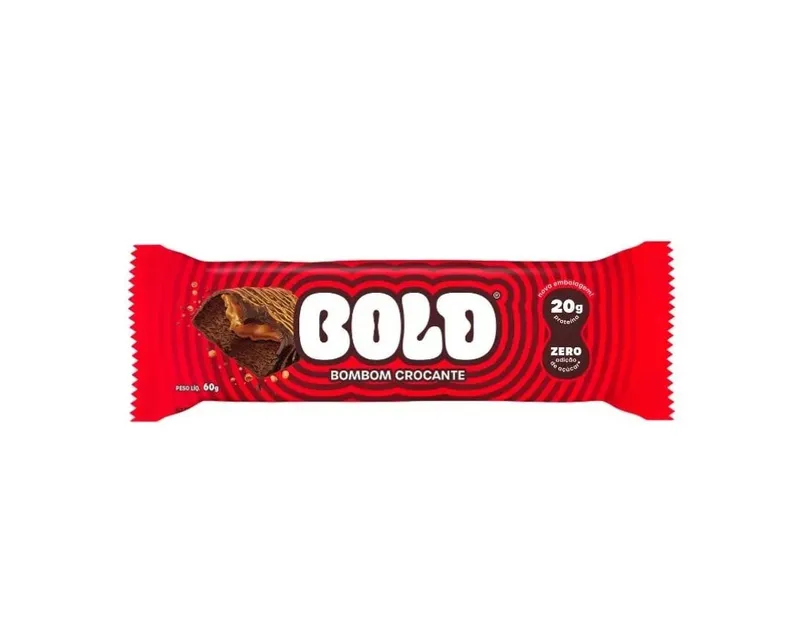 BOLD BOMBOM CROCANTE 60G — BOLD
