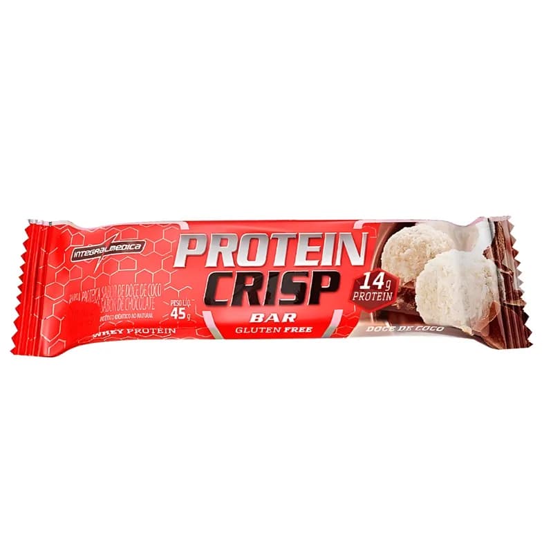 INTEGRAL MEDICA CRISP BAR DOCE DE COCO 45G  — INTEGRAL MEDICA