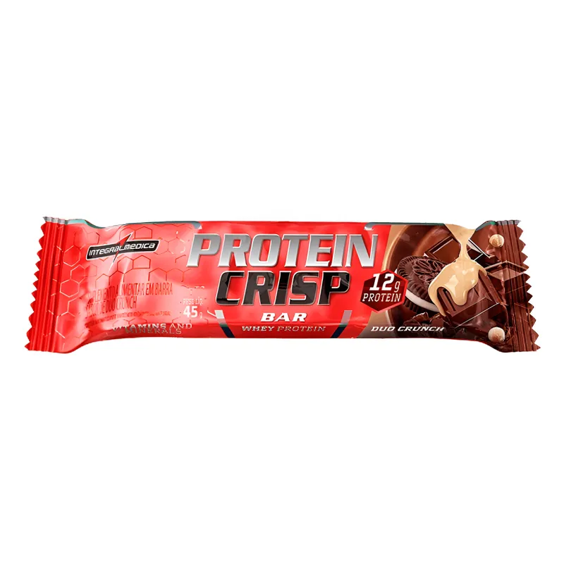 INTEGRAL MEDICA CRISP BAR DUO CRUNCH 45G — INTEGRAL MEDICA