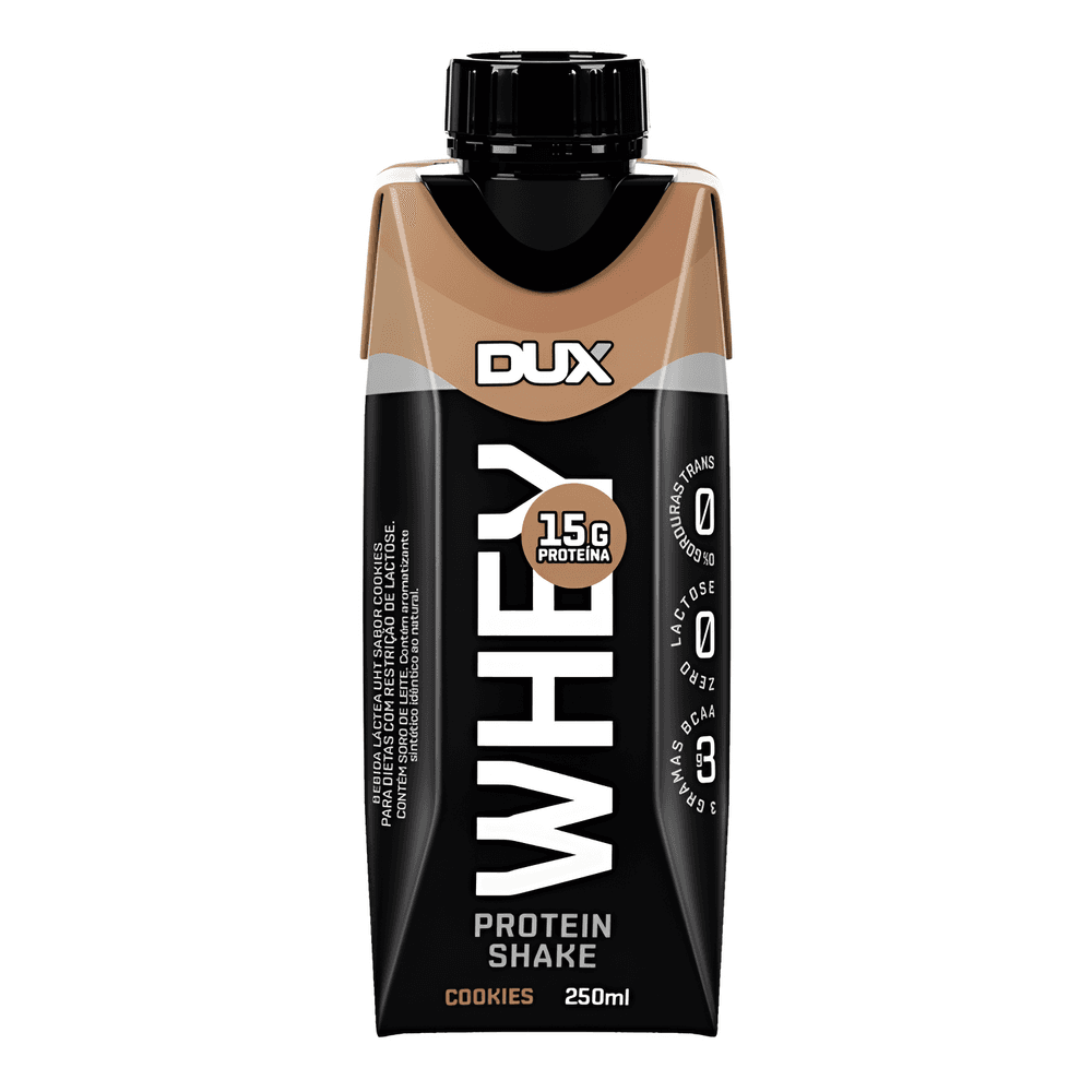 DUX WHEY PROTEIN SHAKE 250ML COOKIES