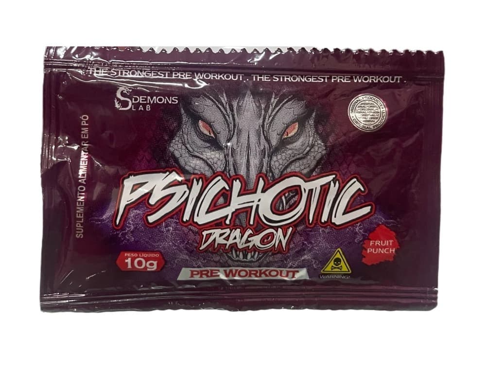 DEMONS LAB PSICHOTIC DRAGON FRUIT PUNCH SACHE 10G 