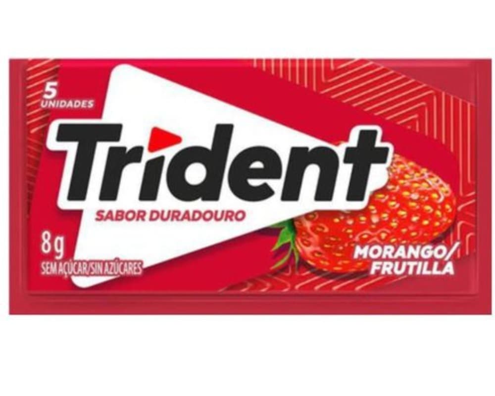 TRIDENT MORANGO ZERO 8G — TRIDENT