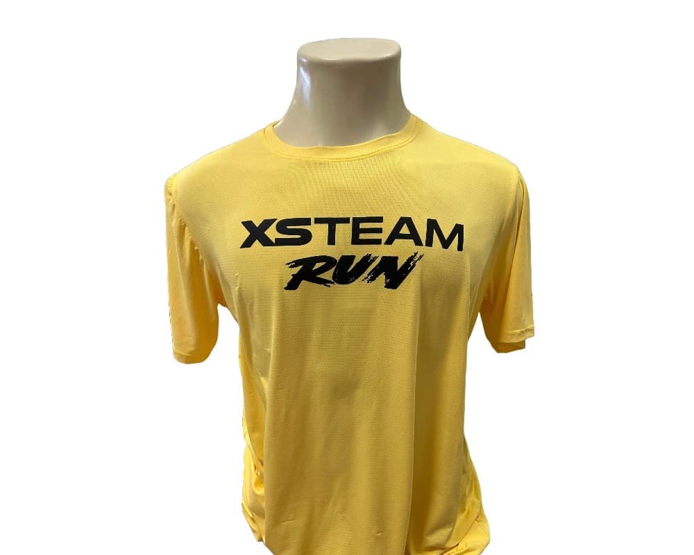 Blusa Run Amarela Masculina P — Xsteam — XSTEAM