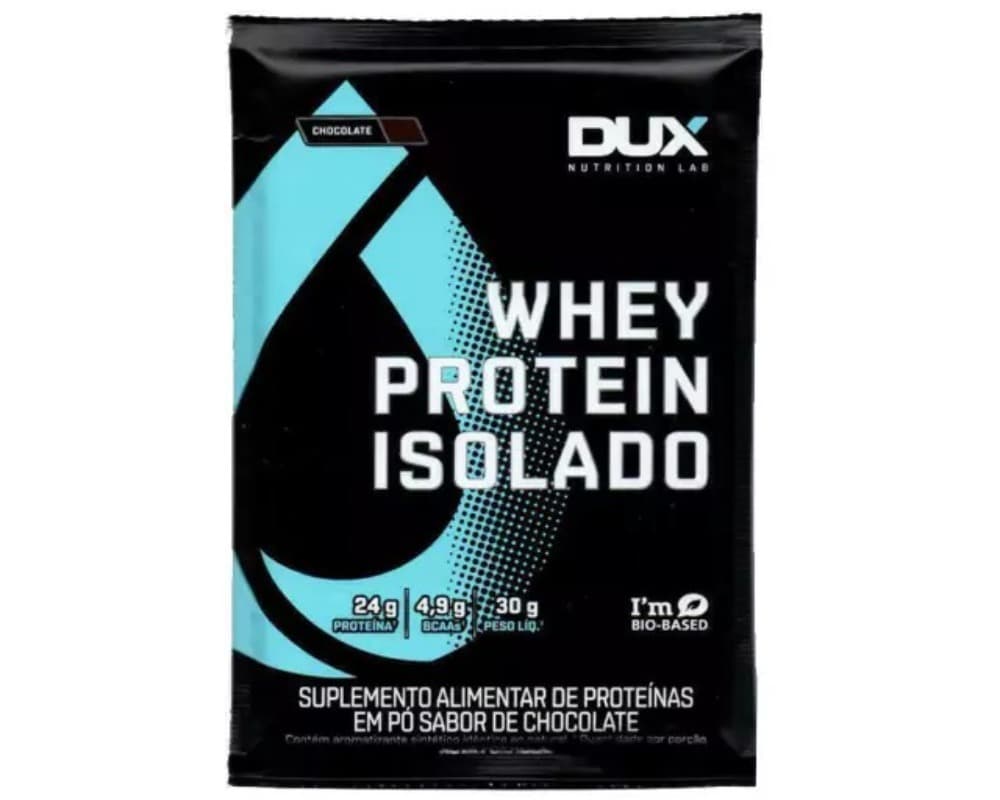 Sachê Whey Protein Isolado Chocolate 30g — Dux — DUX