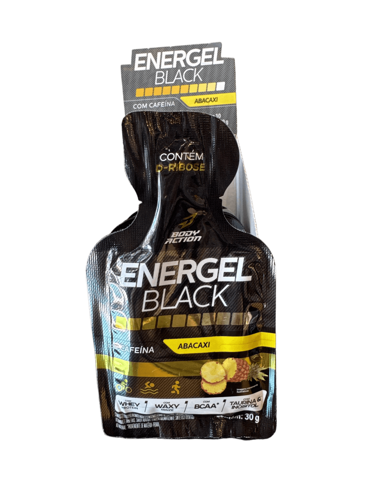 ENERGEL BLACK ABACAXI 30G — BODYACTION — BODYACTION — vista alternativa