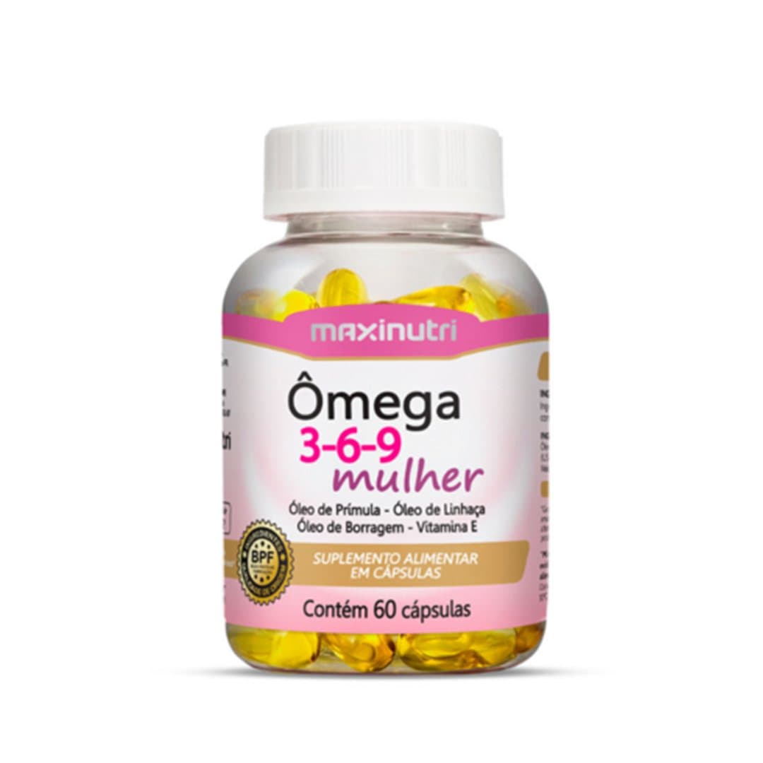 Ômega 3/6/9 Femme 60 Cápsulas — Mix Nutri — MIX NUTRI