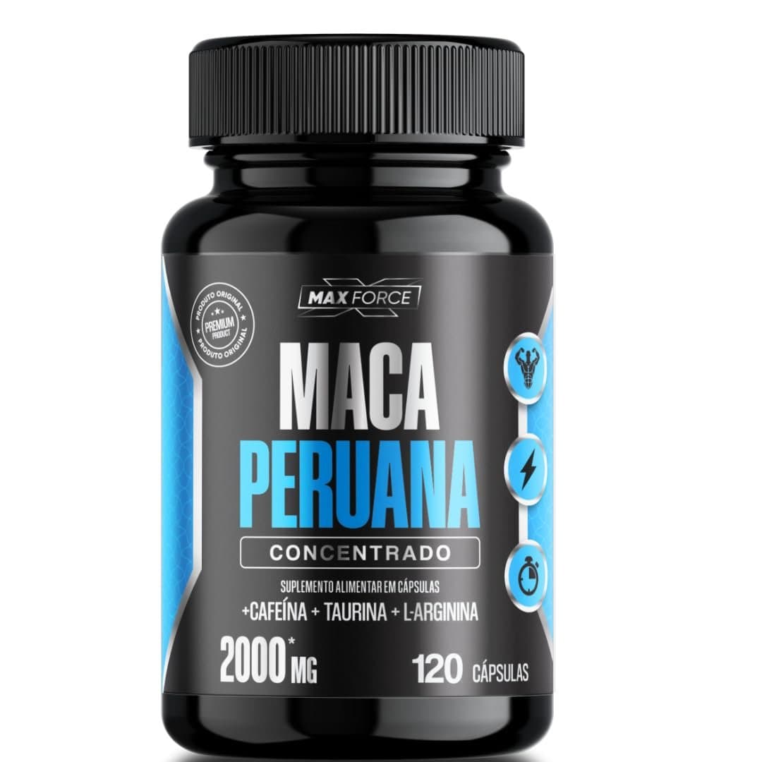 OVERALL MACA PERUANA 2000MG 120 CAPS  — OVERALL