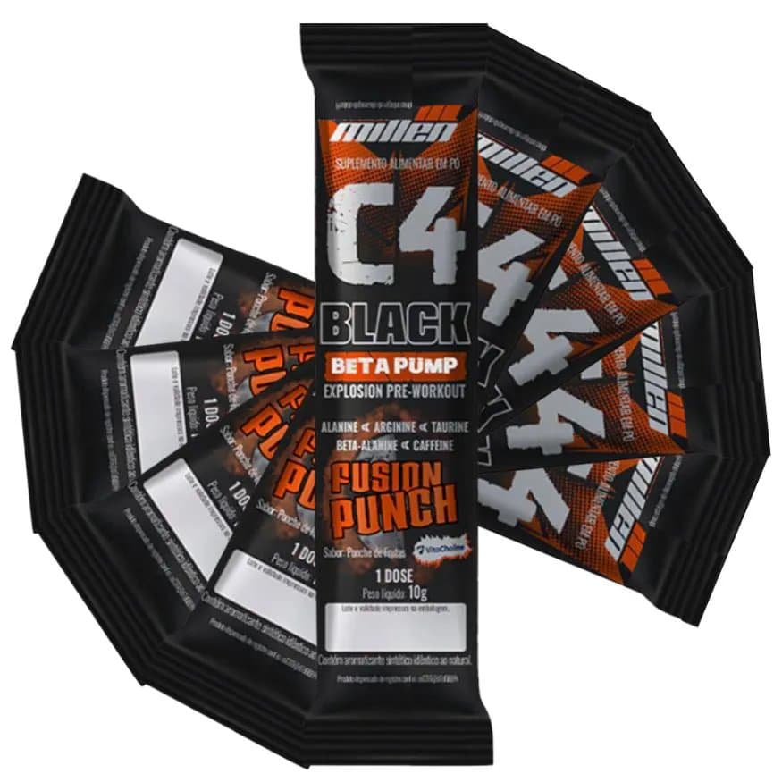 NEW MILLEN C4 BLACK EXPLOSION FUSION PUNCH 10G — NEW MILLEN