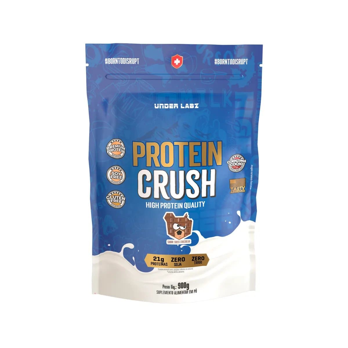 UNDER LABZ PROTEIN CRUSH SWISS CHOCOLATE 900G — UNDER