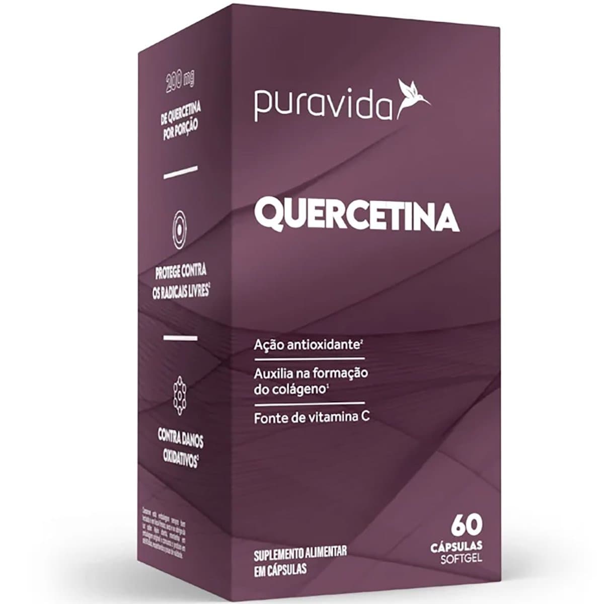 PURAVIDA QUERCETINA 60 CAPS  — PURAVIDA