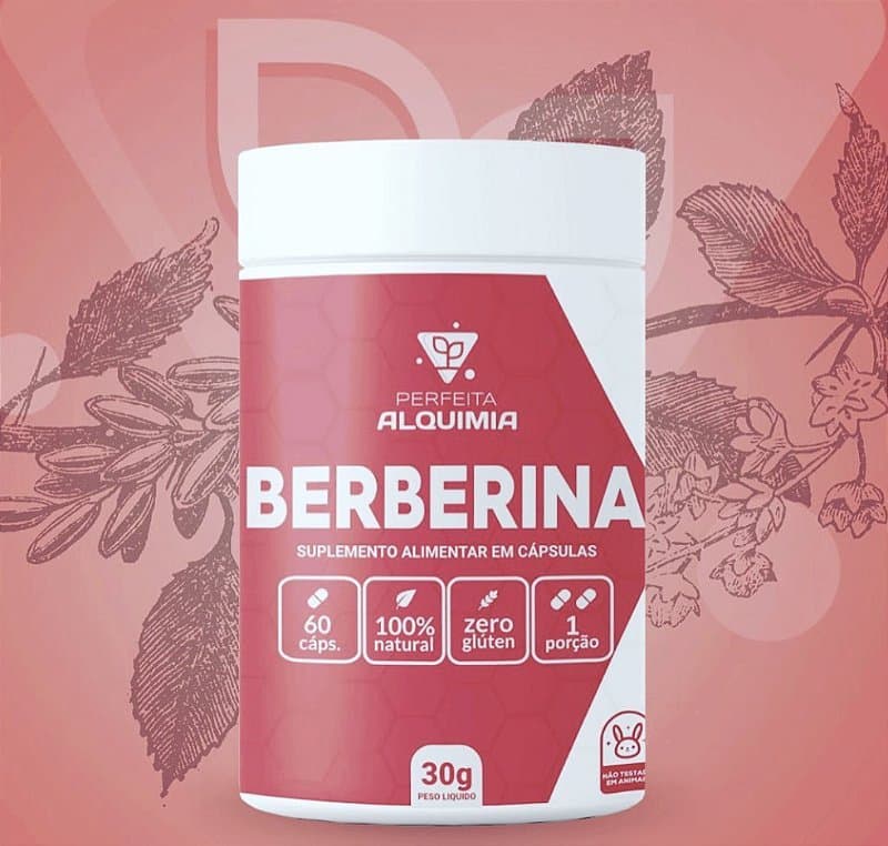 PERFEITA ALQUIMIA BERBERINA 60 CAPS 