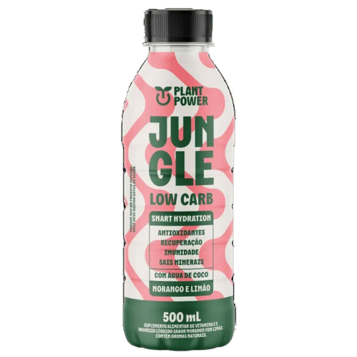 PLANT POWER JUNGLE LOW CARB MORANGO E LIMAO 500ML — PLANT POWER