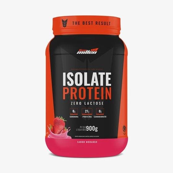 NEW MILLEN ISOLATE PROTEIN MORANGO 900G — NEW MILLEN