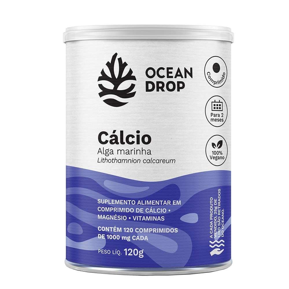 OCEAN DROP CALCIO DE ALGA 1000 MG 120 COMPRIMIDOS  — OCEAN DROP