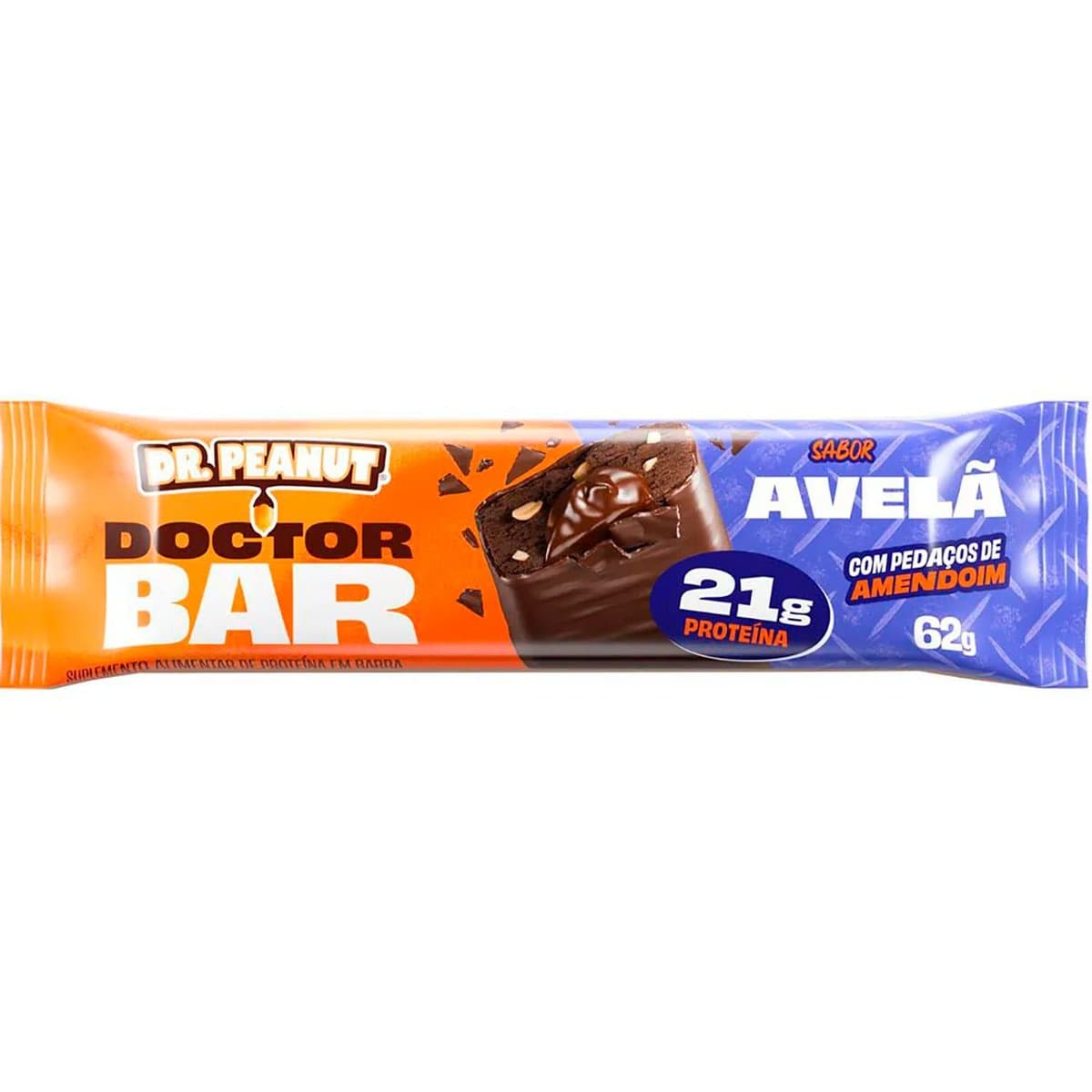 Doctor Bar Avelã 62g — Dr Peanut — DR PEANUT 