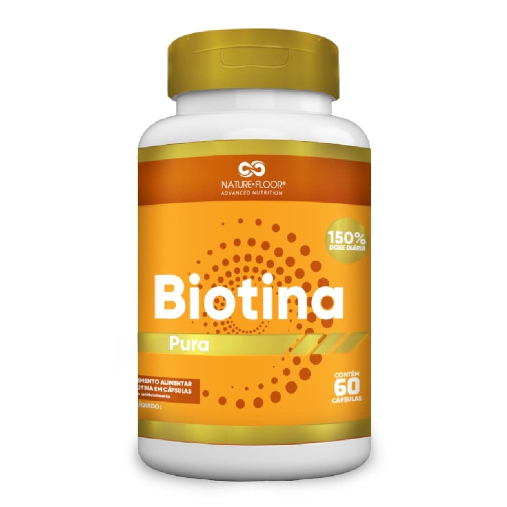 NATURE FLOOR BIOTINA PURA  60 CAPS  — NATURE FLOOR