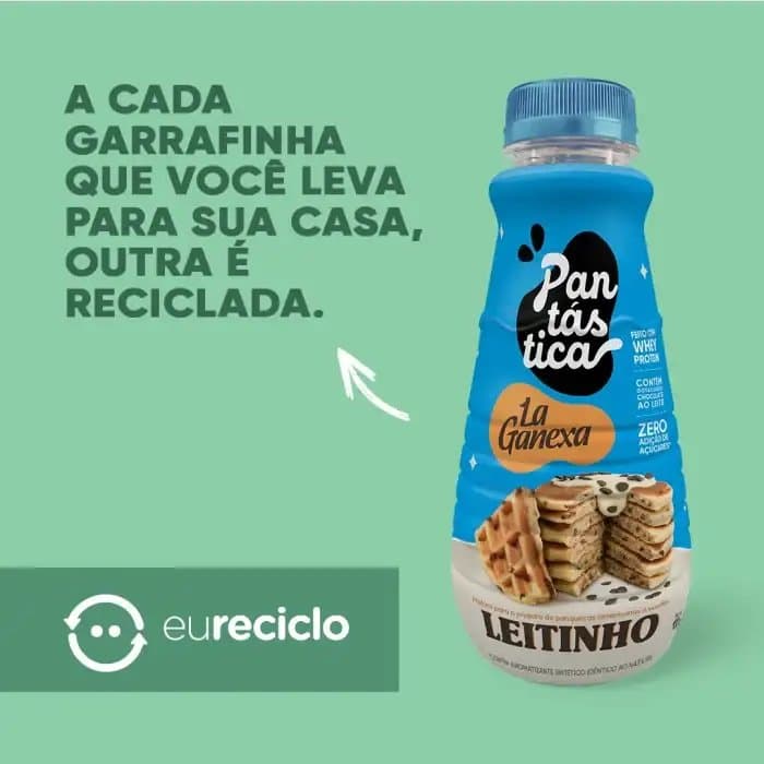 LA GANEXA PANTASTICA GARRAFA LEITINHO 100G  — LA GANEXA