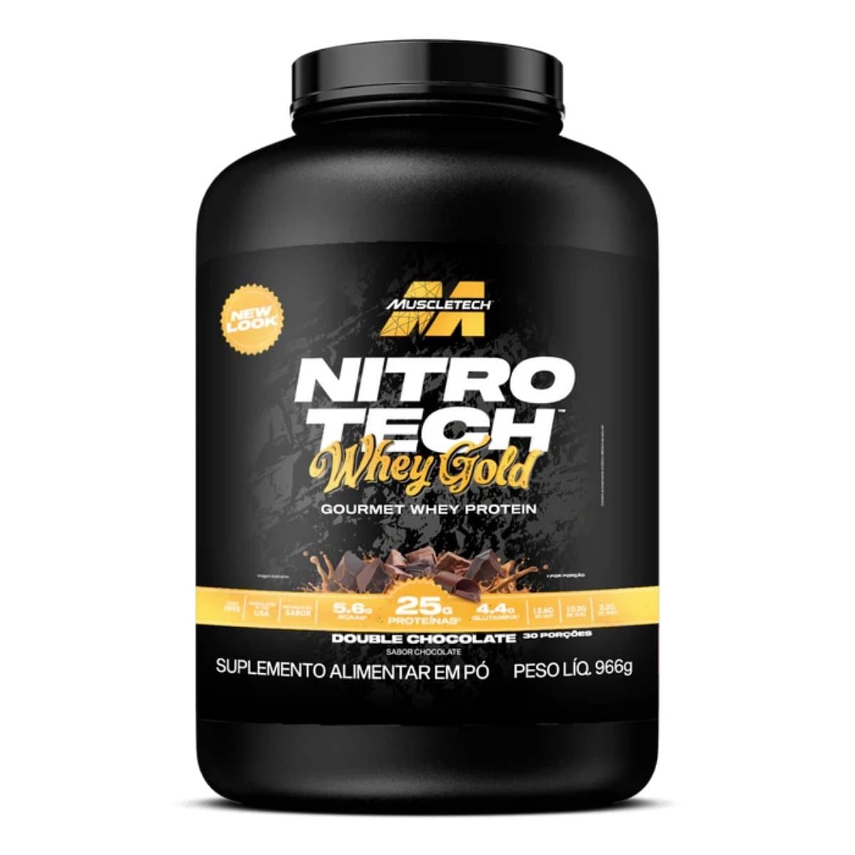 MUSCLETECH NITRO TECH WHEY GOLD CHOCOLATE 966G — MUSCLETECH